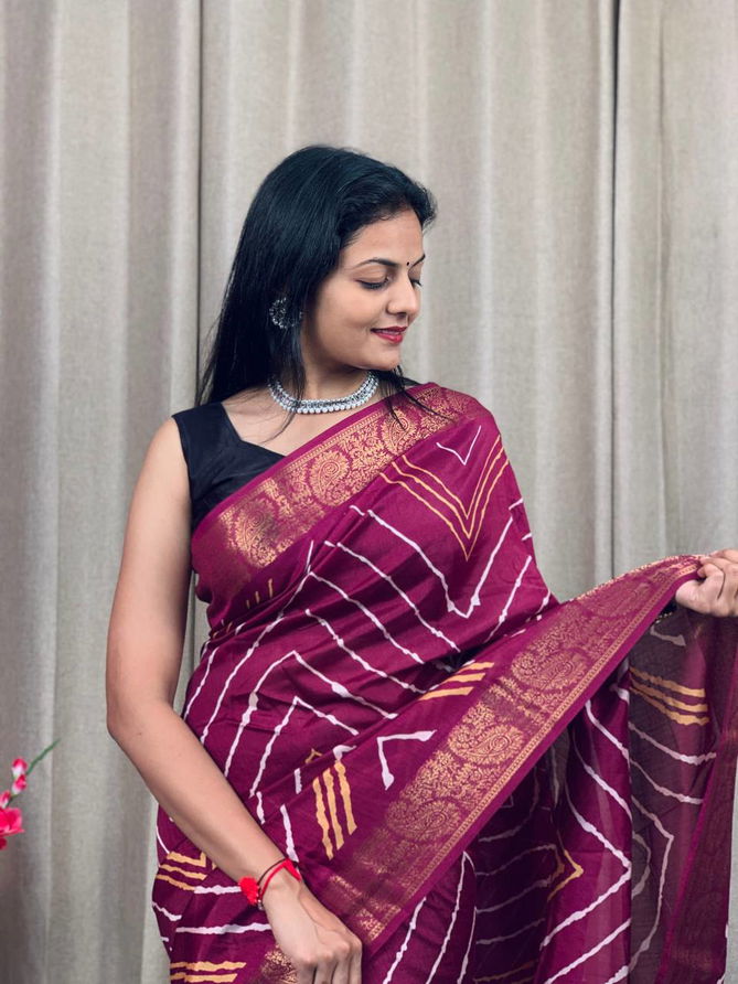 Lehariya By Wow Tussar Silk Designer Sarees Catalog